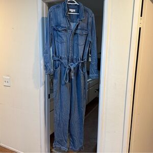 Lucky Brand Blue Denim Jumpsuit